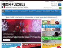 Tablet Screenshot of neon-flexible.fr