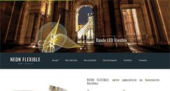 Desktop Screenshot of neon-flexible.com