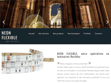 Tablet Screenshot of neon-flexible.com